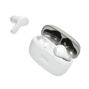 JBL Vibe 200TWS - White - True Wireless Earbuds - Detailshot 7